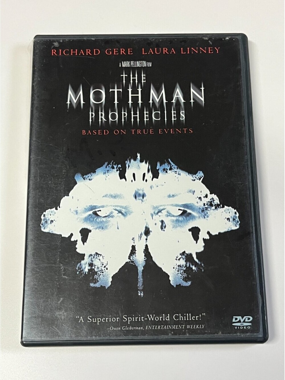 The Mothman Prophecies DVD Widescreen Richard Gere 2002 Horror Mark Pellington